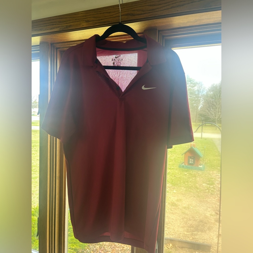 Nike Men’s Maroon Performance Polo